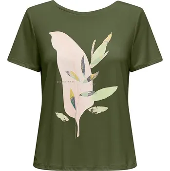Tričko ONLY Khaki 9475197 XL