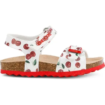 Dívčí sandály Geox Weiß/ Rot 7100849 27
