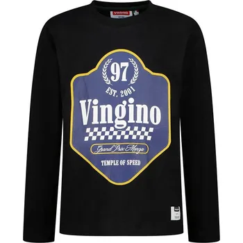 Chlapecké tričko Tričko Vingino Schwarz 7637256 176