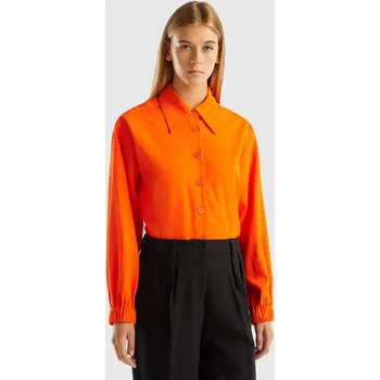 Dámská košile Košile Benetton Orange 2524670 S