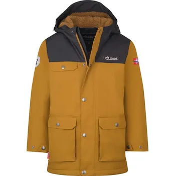Chlapecká bunda Trollkids Hellbraun 8205271 152