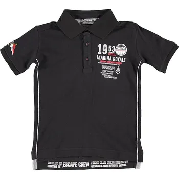 Chlapecké tričko Tričko Geographical Norway Schwarz 4641654 152