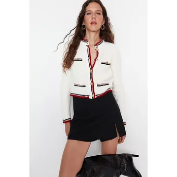 Dámský svetr trendyol Weiß 5742279 M