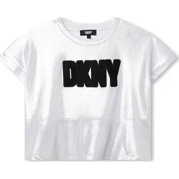 Dívčí tričko Tričko DKNY Weiß 6091080 164