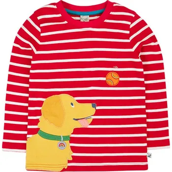Chlapecké tričko Tričko Frugi Rot/ Weiß 8745200 104