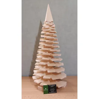 Vánoční stromek Nábytek z lesa s.r.o. Variabilní dřevěný vánoční stromek - výška 56 cm