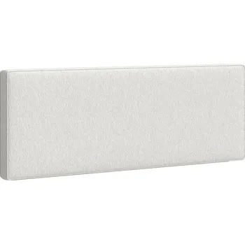 Polštář Čalouněný polštář na zeď 160 x 60 cm | bílý