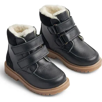 Dívčí kozačky Boty Wheat Schwarz 5955584 32