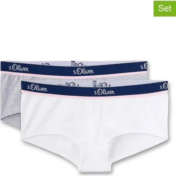 Dívčí spodní prádlo Sanetta Weiß/ Grau 4099269 128