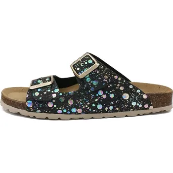 Dámské žabky billowy Schwarz/ Bunt 6640480 40