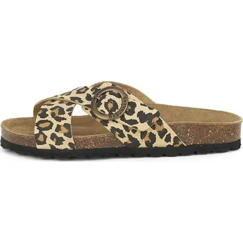 Dámské žabky BABUNKERS Family Beige/ Braun 1509434 37