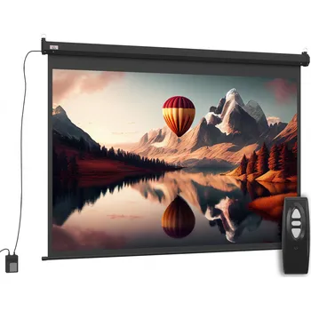 Projekční plátno Motorizované projekční plátno 171 x 130 cm | bílé