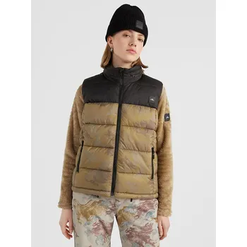 Dámská vesta Vesta O'Neill Khaki/ Schwarz 6620234 L