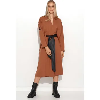 Dámské šaty Šaty Makadamia Camel 4560357 36/38