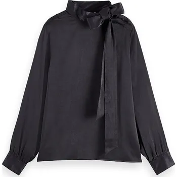 Dámské tričko Scotch & Soda Schwarz 4448950 38