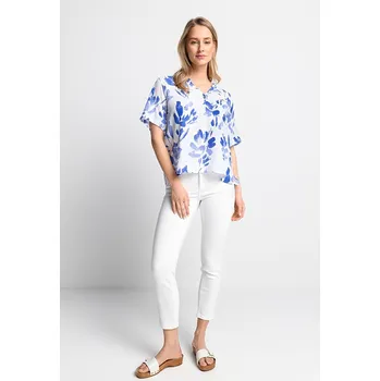 Dámské tričko Rich & Royal Weiß/ Blau 2242710 42