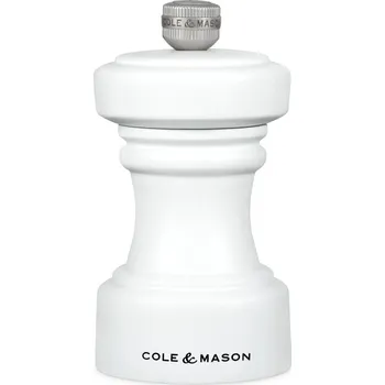 Mlýnek na koření Mlýnek na sůl COLE&MASON Hoxton White Wood Precision+ sůl