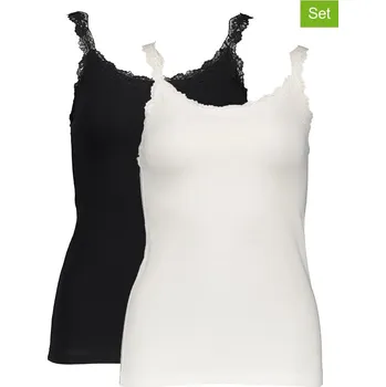 Dámské pyžamo LASCANA Schwarz/ Weiß 1098353 36/38