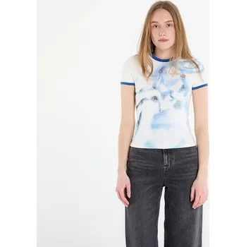 Pánská móda Tričko DIESEL T-Uncuties-Long-S1 T-Shirt Off White L