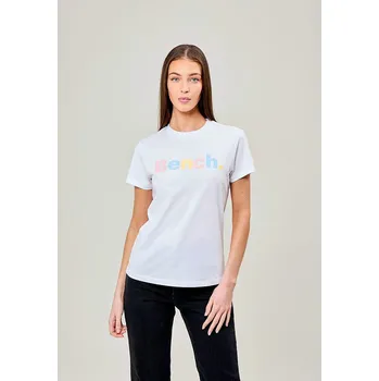 Dámské oblečení Tričko Bench Weiß 4326614 36