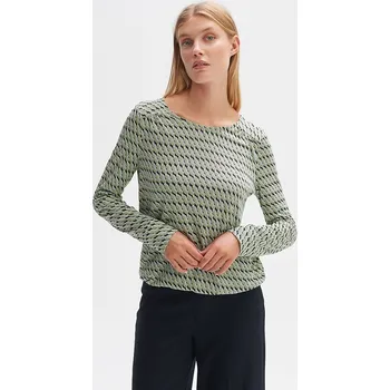 Dámské tričko OPUS Grün/ Schwarz 9385490 38