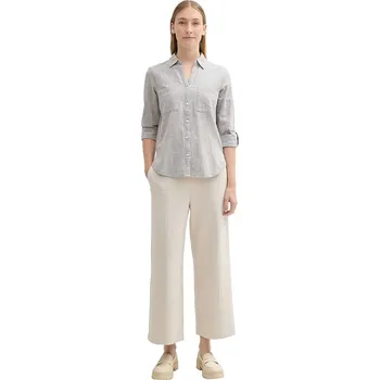 Dámské oblečení Košile Tom Tailor Grau 5162240 38