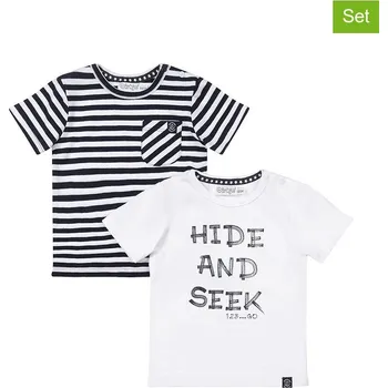 Chlapecké tričko Tričko Dirkje Weiß/ Dunkelblau 3753325 116