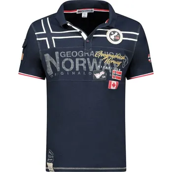 Pánské tričko Tričko Geographical Norway Dunkelblau 9086098 S