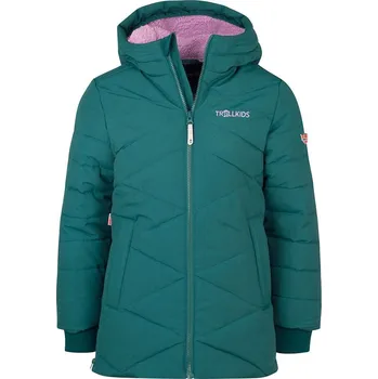 Dívčí bunda Trollkids Petrol 572323 110