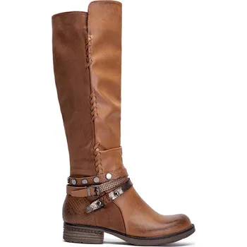 Dámská zimní obuv Kozačky Foreverfolie Camel 7815550 36