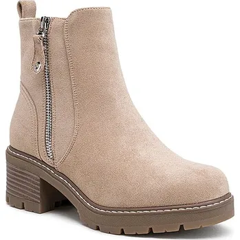 Dámské kozačky Boty Foreverfolie Beige 3363180 39