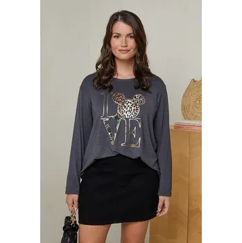 Dámský svetr Curvy Lady Anthrazit 4924374 40/42