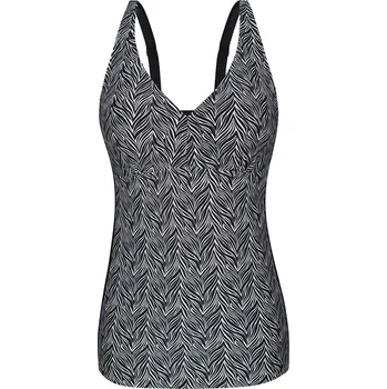 Dámská móda Plavky Sassa Schwarz/ Weiß 8780769 46