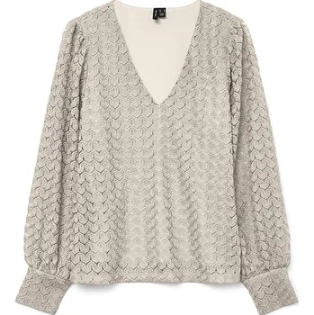 Dámské tričko Vero Moda Beige 4910172 S