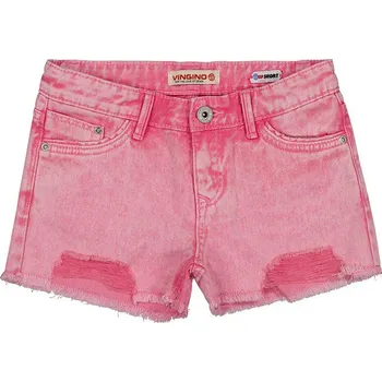 Dívčí kraťasy Vingino Neonpink 568866 164