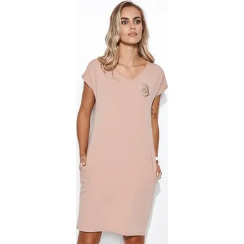 Dámské šaty Šaty Makadamia Dunkelbeige 3958817 44/46