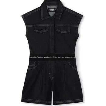 Dívčí džíny Karl Lagerfeld Kids Schwarz 1094836 176