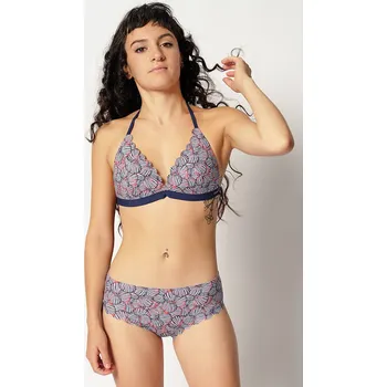 Dámské plavky Plavky Skiny Grau/ Dunkelblau 3688669 36