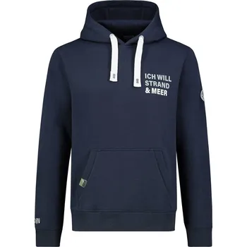 Pánská mikina Mikina Eight2Nine Dunkelblau 738833 M