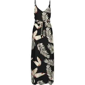 Dámské šaty Šaty Vero Moda Schwarz/ Beige 4822984 M