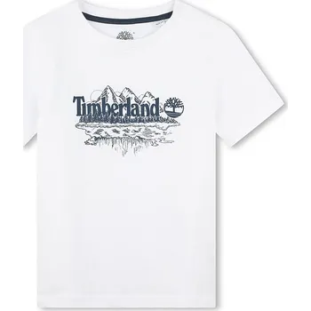 Chlapecké tričko Tričko Timberland Weiß 2850761 110