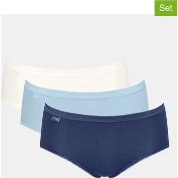 Dámská móda Kalhotky Sloggi Hellblau/ Dunkelblau/ Weiß 672079 40