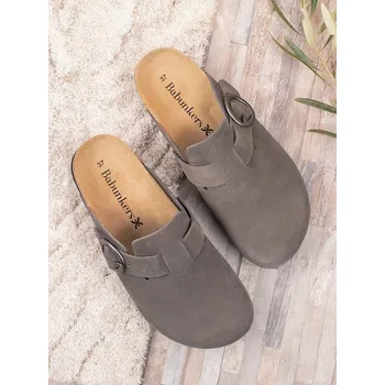 Dámské pantofle BABUNKERS Family Hellgrau 418357 36