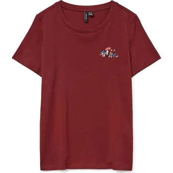 Dámská móda Tričko Vero Moda Rot 8690440 XS