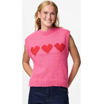 Dámská móda Pieces Pink/ Rot 934691 S