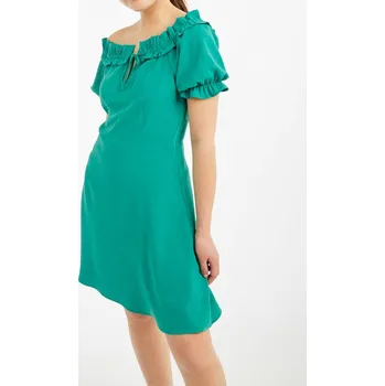 Dámské šaty Šaty Naf Naf Grün 9491803 32
