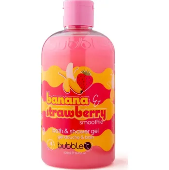 Sprchový gel Bubble T Sprchový gel Jahoda & Banán 500 ml