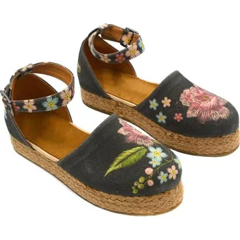 Dámské baleríny Calceo Anthrazit/ Bunt 8742651 36