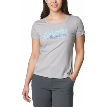 Dámské oblečení Tričko Columbia Grau 3338048 XS