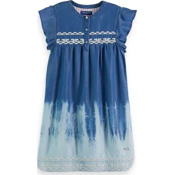 Dívčí šaty Scotch & Soda Blau/ Hellblau 7604068 164